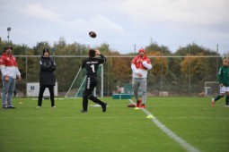 Cougars coachen VfB-Nachwuchs